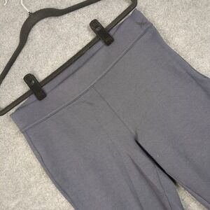 Eddie Bauer Womens Stretch Leggings Pants Navy Blue Size 8 Casual Comfort